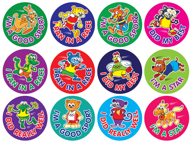 Sports bumper pack 1 sticker