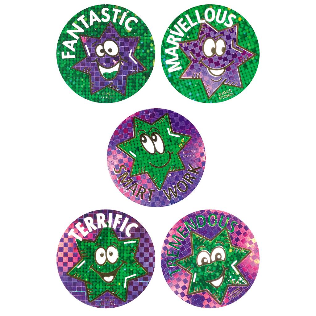 Holographic Smiling stars