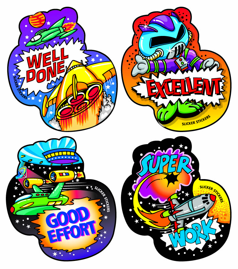 Space Quad pack 'Excellent' etc.