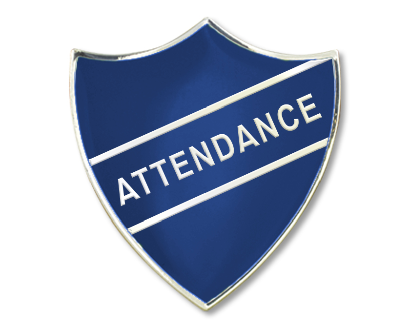 Attendance enamel badge (pack of 5)