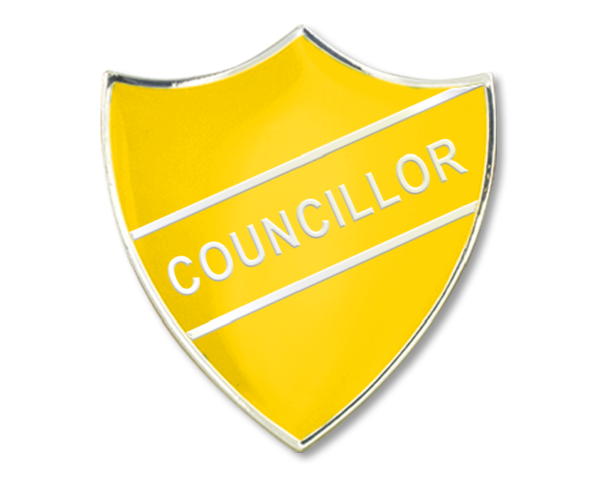 Councillor enamel badge (pack of 5)
