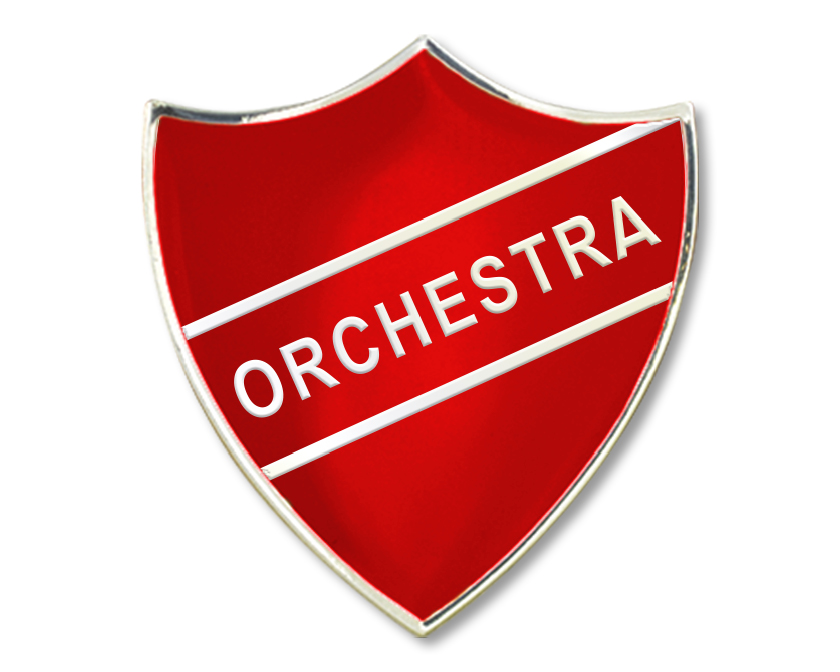 Orchestra Enamel Badge (Pack of 5)