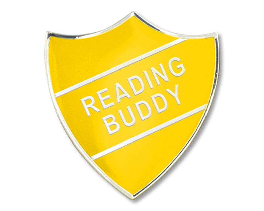 Reading Buddy enamel badge (pack of 5)