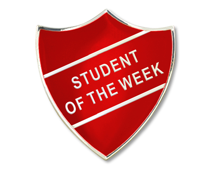 Student Of The Week Enamel Badge (pack of 5)