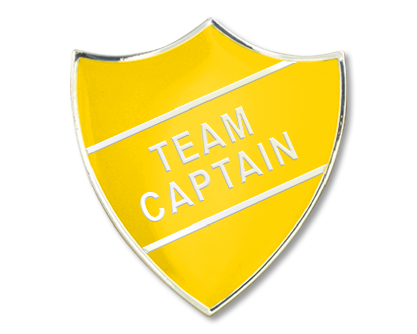 Team Captain Enamel Badge (pack of 5)