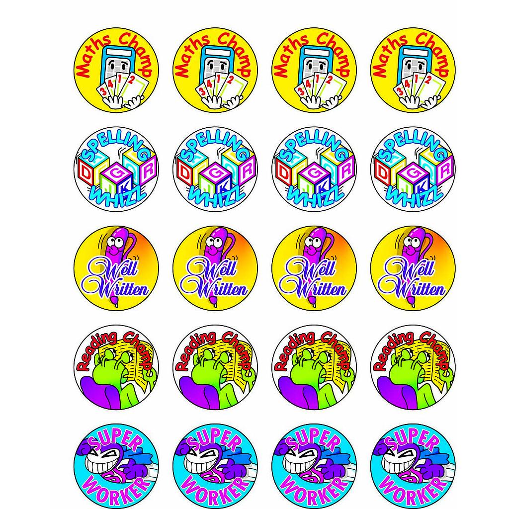 Classpack 3 sticker Literacy/Numeracy