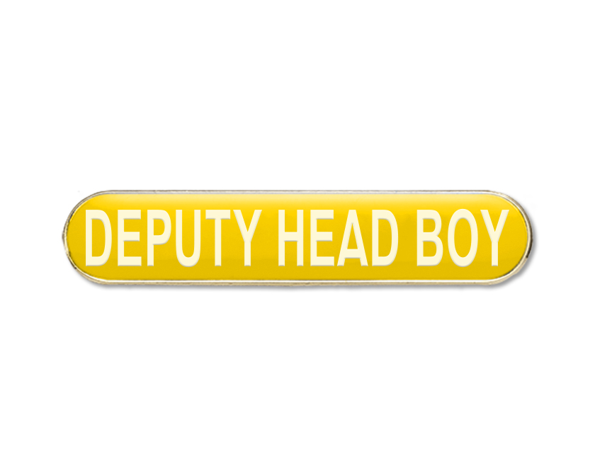 DEPUTY HEAD BOY Enamel Badges (Pack of 5)