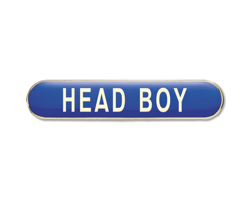 HEAD BOY Enamel Badges (Pack of 5)