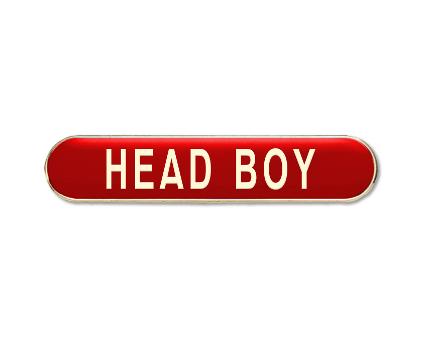 HEAD BOY Enamel Badges (Pack of 5)