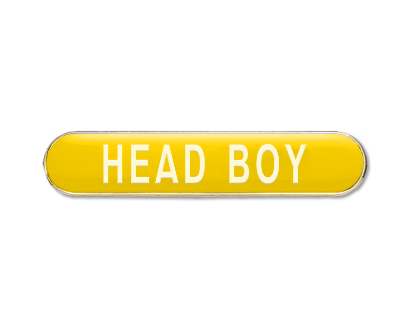 HEAD BOY Enamel Badges (Pack of 5)