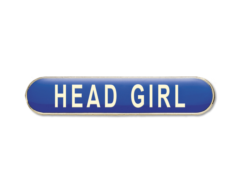 HEAD GIRL Enamel Badges (Pack of 5)