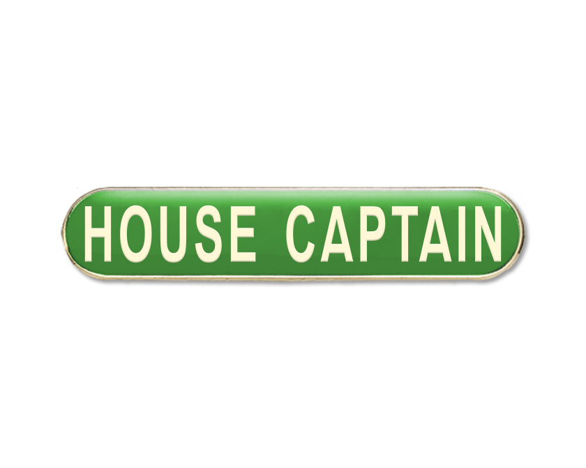 HOUSE CAPTAIN Enamel Badges (Pack of 5)