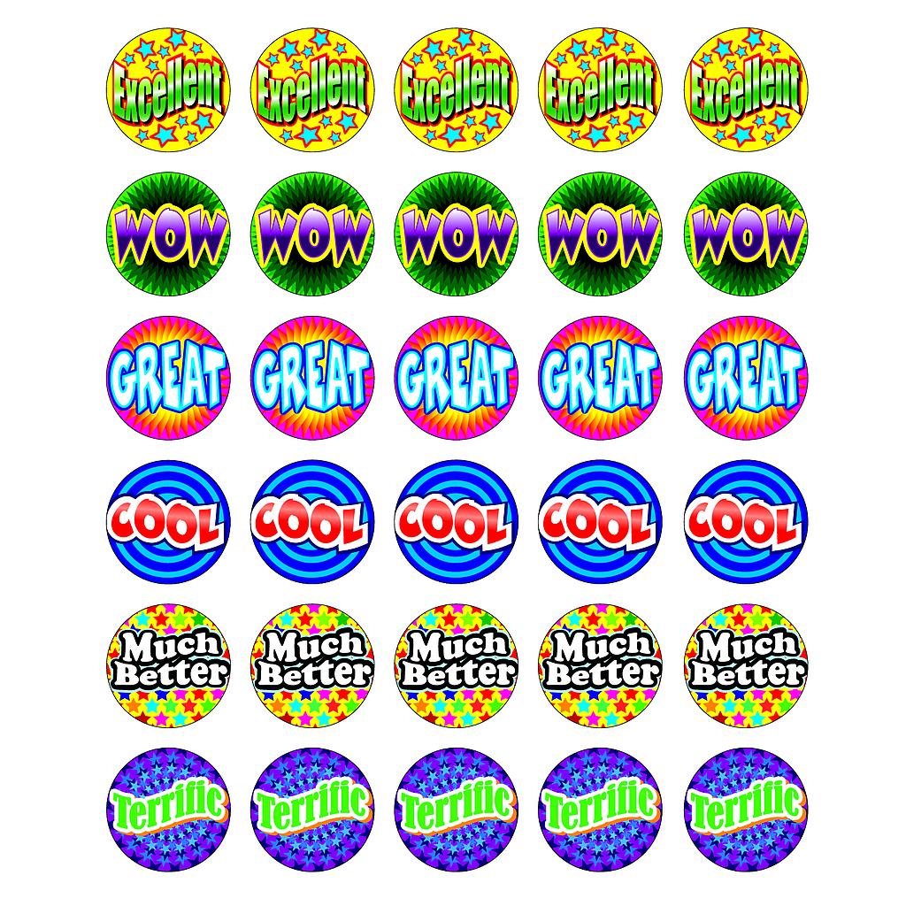 Budget Beater sticker 'Great' etc.