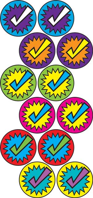 Budget Beater sticker 'Tick'