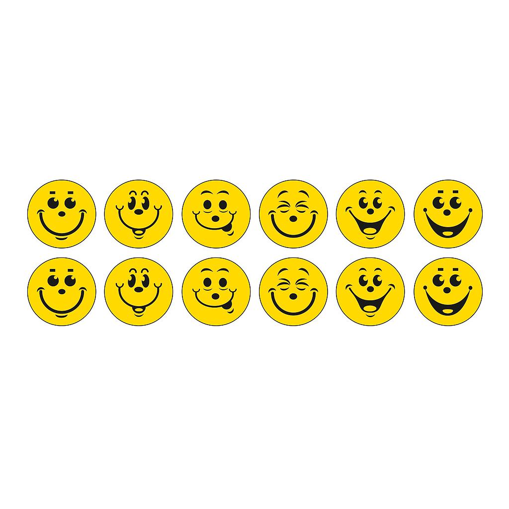 Budget Beater sticker 'Yellow Smiles'
