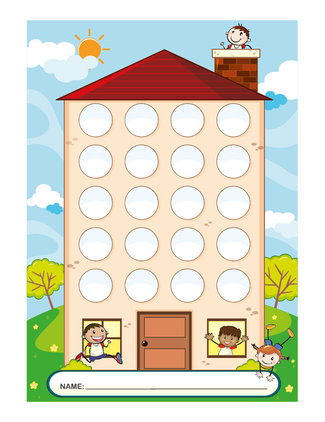 House collecting card