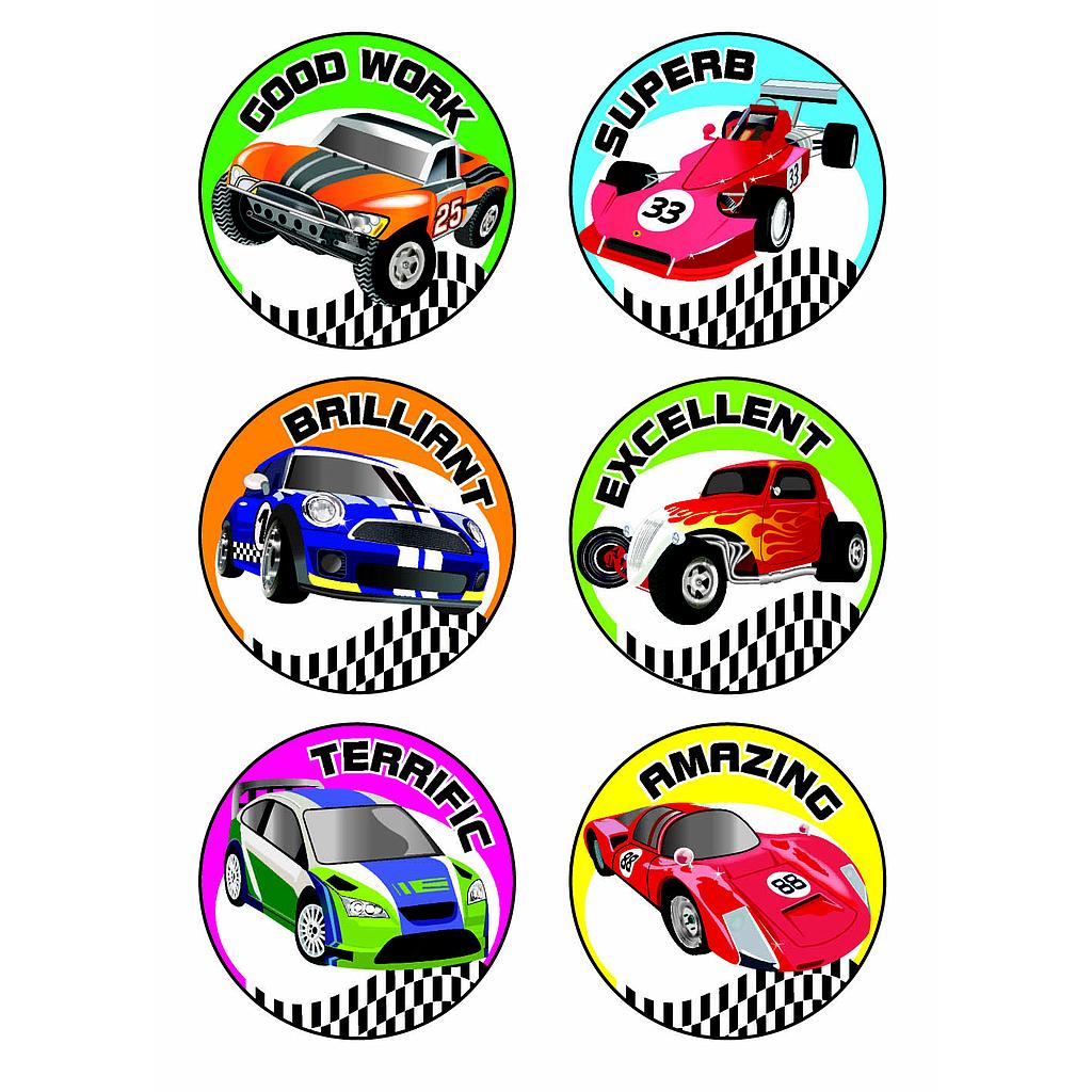 Racers sticker multipack