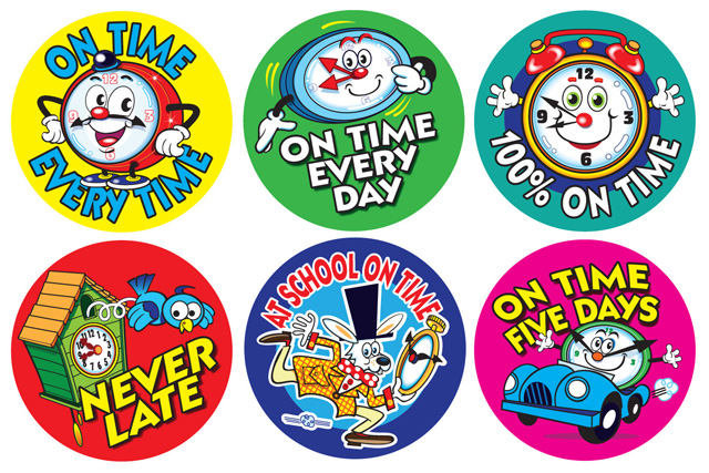 Punctuality 2 multipack  sticker