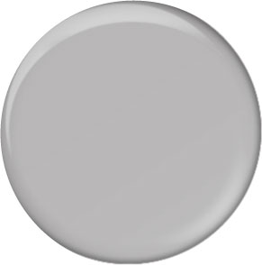 Plain silver button badge